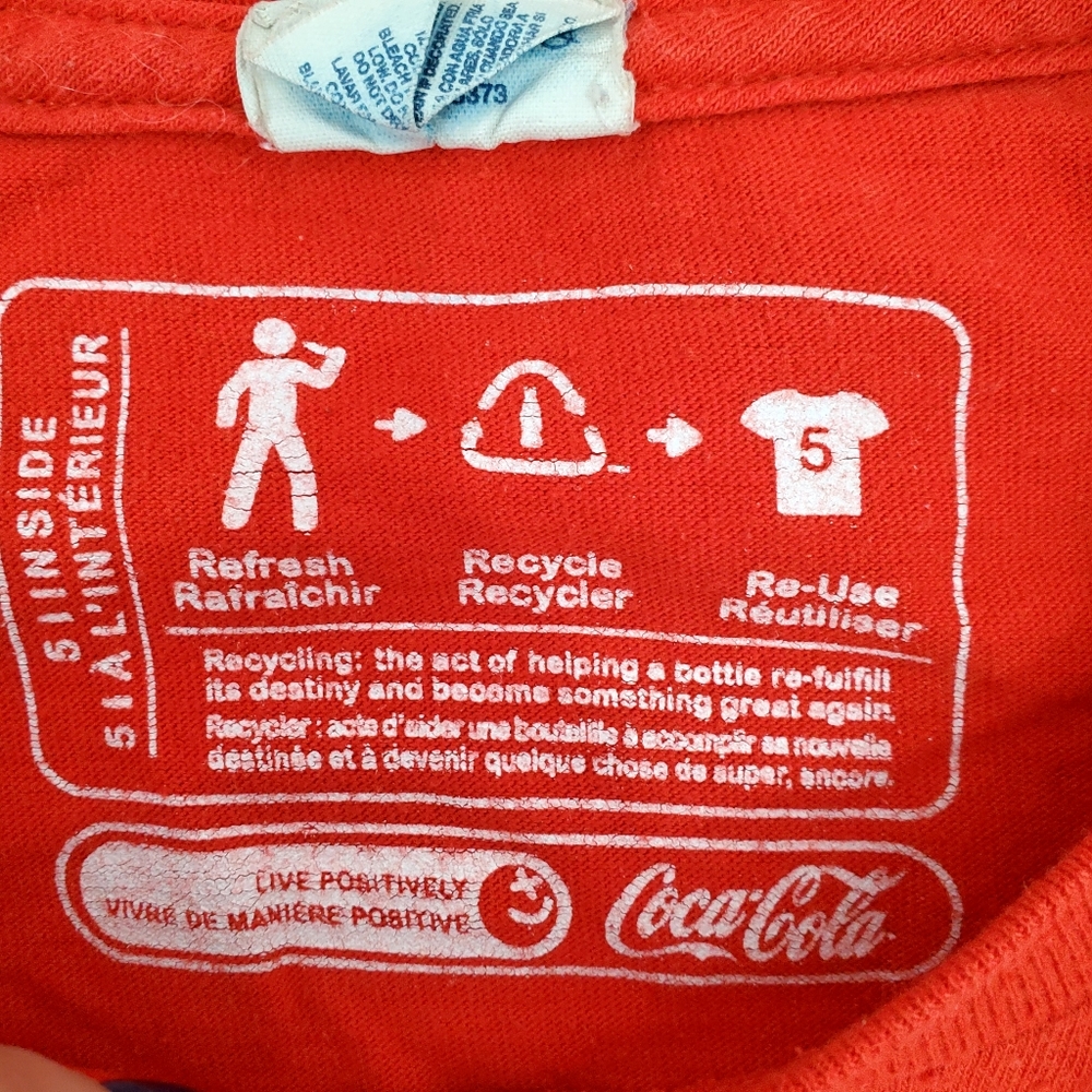 Vintage Womens World Cup Soccer Canada 2015 Coca Cola Short Sleeves Crew Neck - Picture 4 of 13